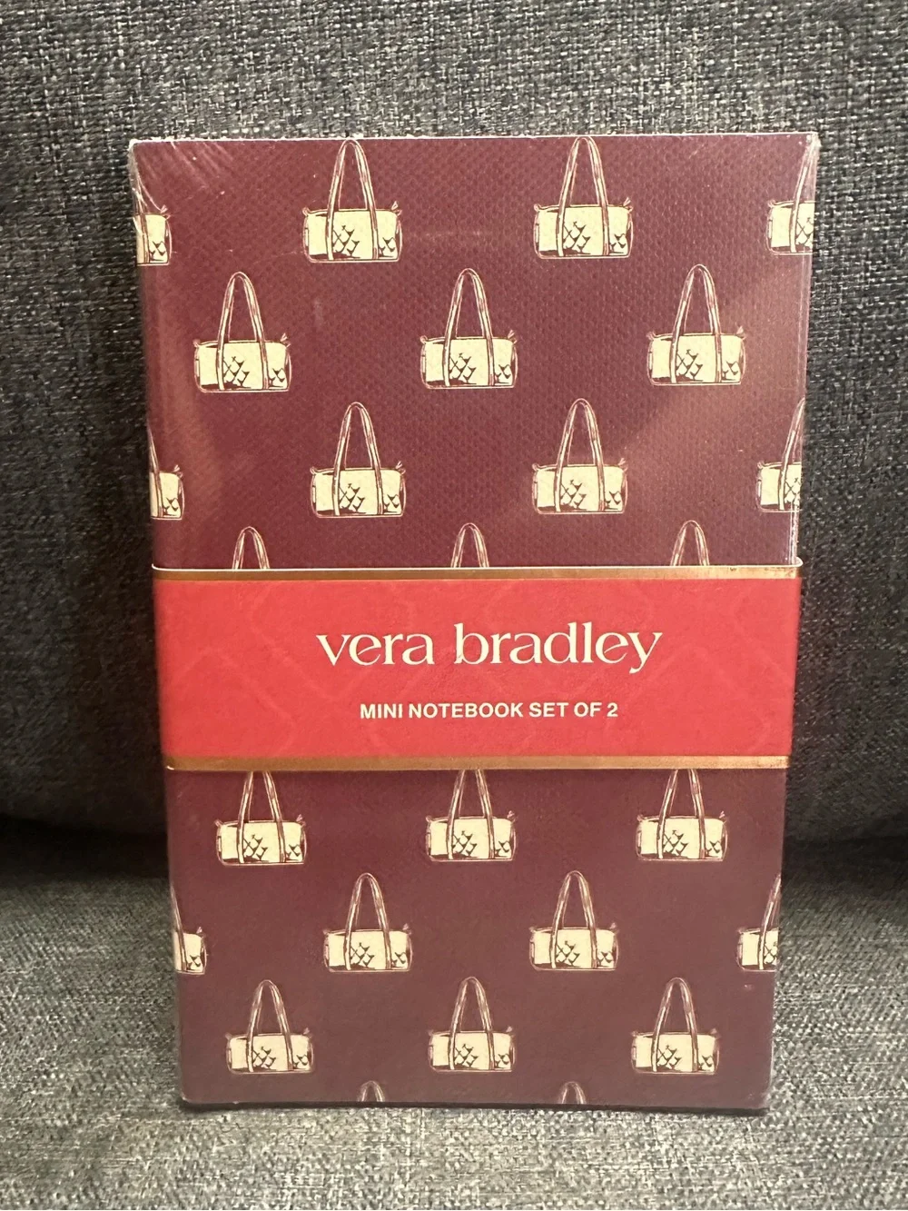Vera Bradley Mini Notebook Set of 2 • Bear Mosaic